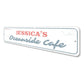 Oceanside Cafe Sign