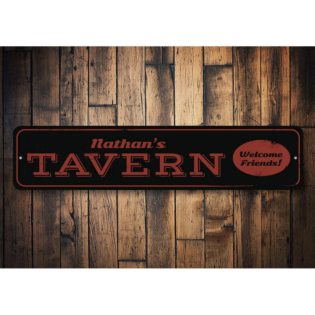 Welcome Tavern Sign