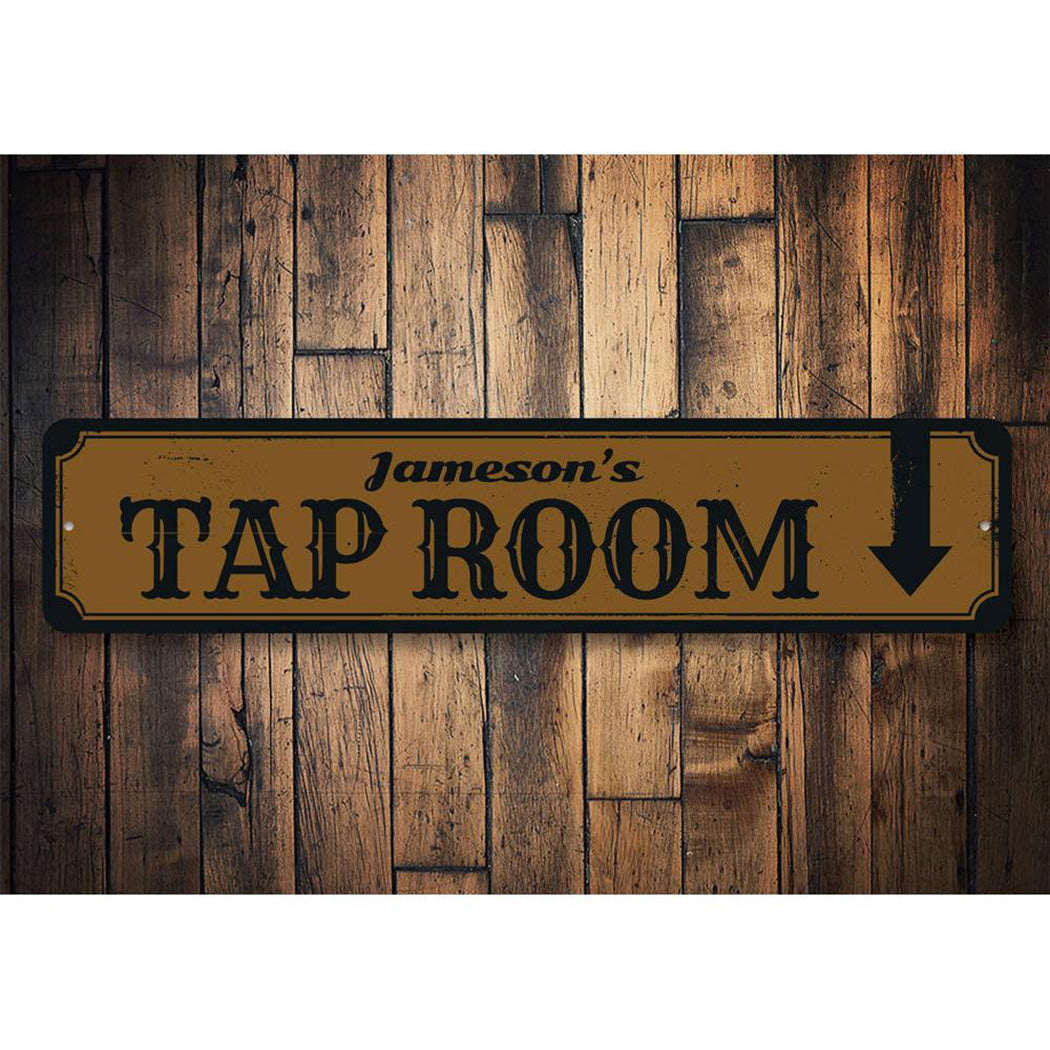 Tap Room Sign