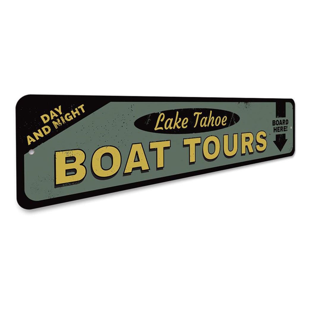 Boay Ride Sign Boat Tours Sign – Lizton Sign Shop Wholesale