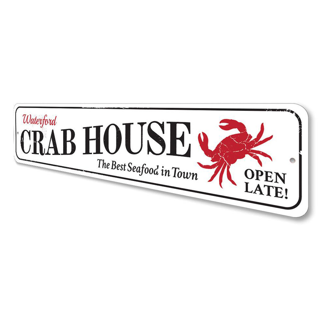 Fresh Crab House Sign