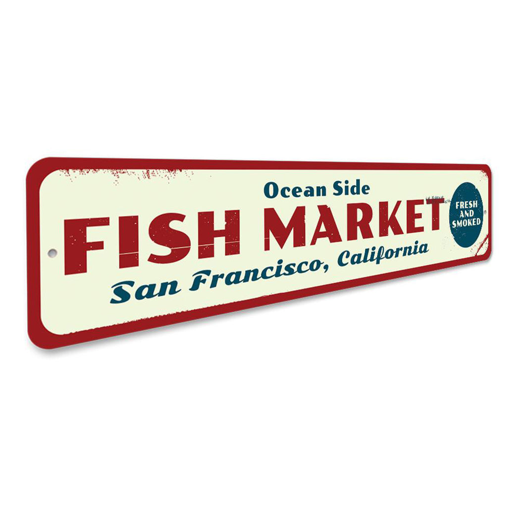 Fish Market Sign
