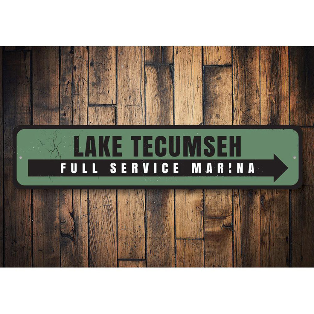 Full Service Marina Sign