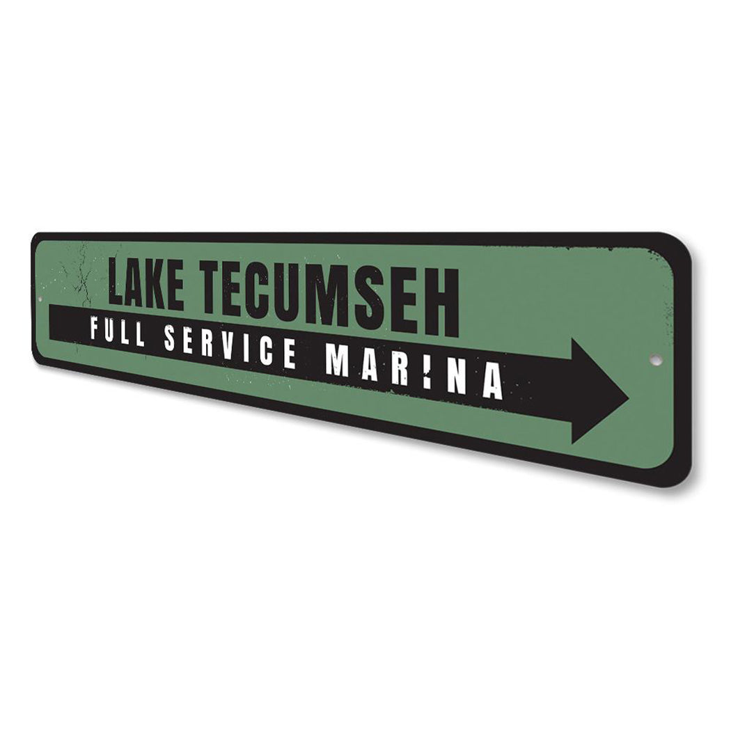 Full Service Marina Sign