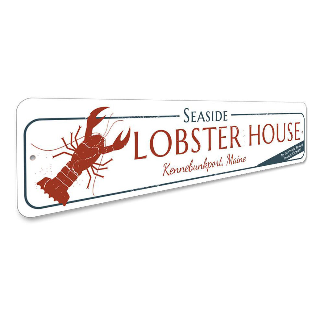 Seaside Lobster House Sign