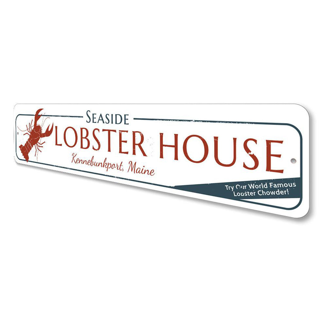 Seaside Lobster House Sign