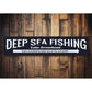 Deep Sea Fishing Arrow Sign