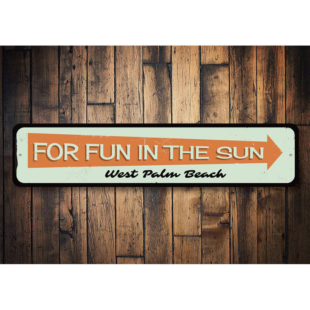 Fun in the Sun Sign