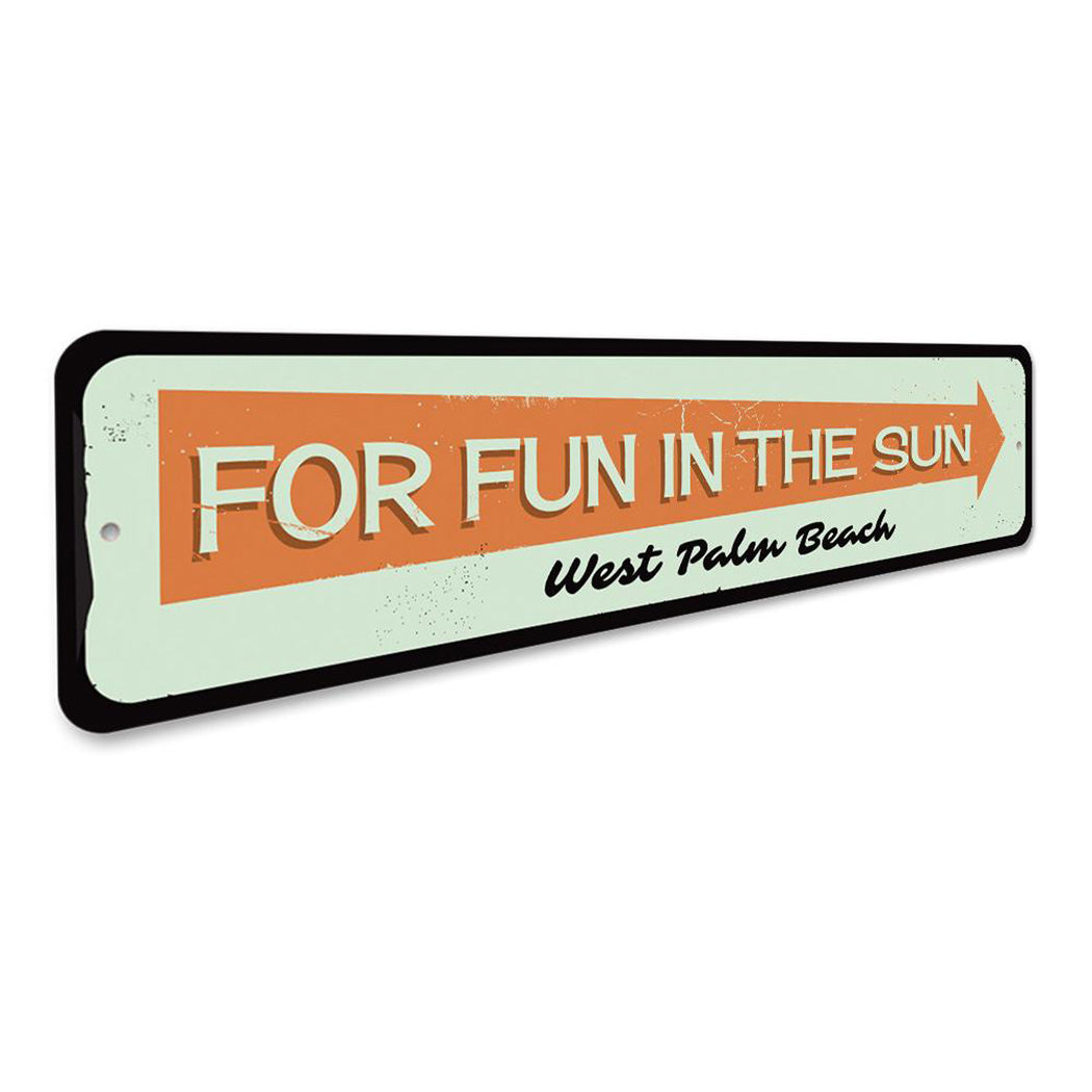 Fun in the Sun Sign