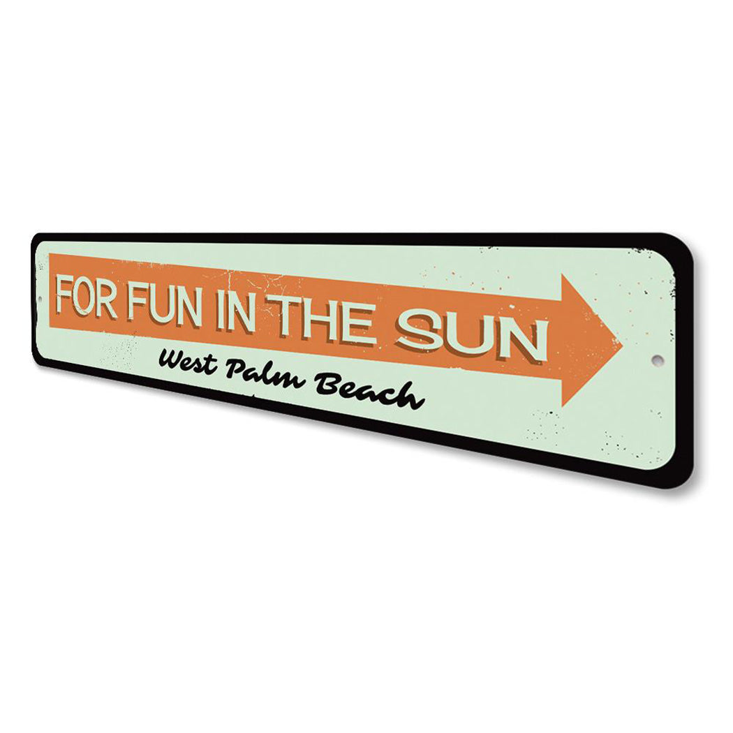 Fun in the Sun Sign