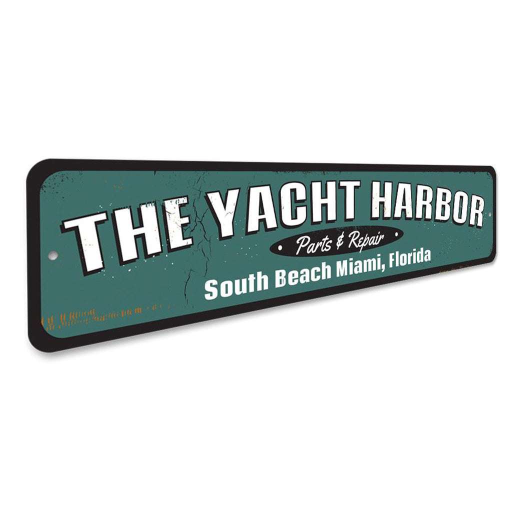 Yacht Harbor Sign