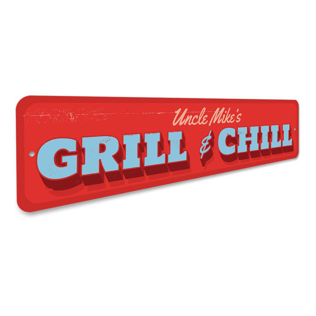 Grill & Chill Sign