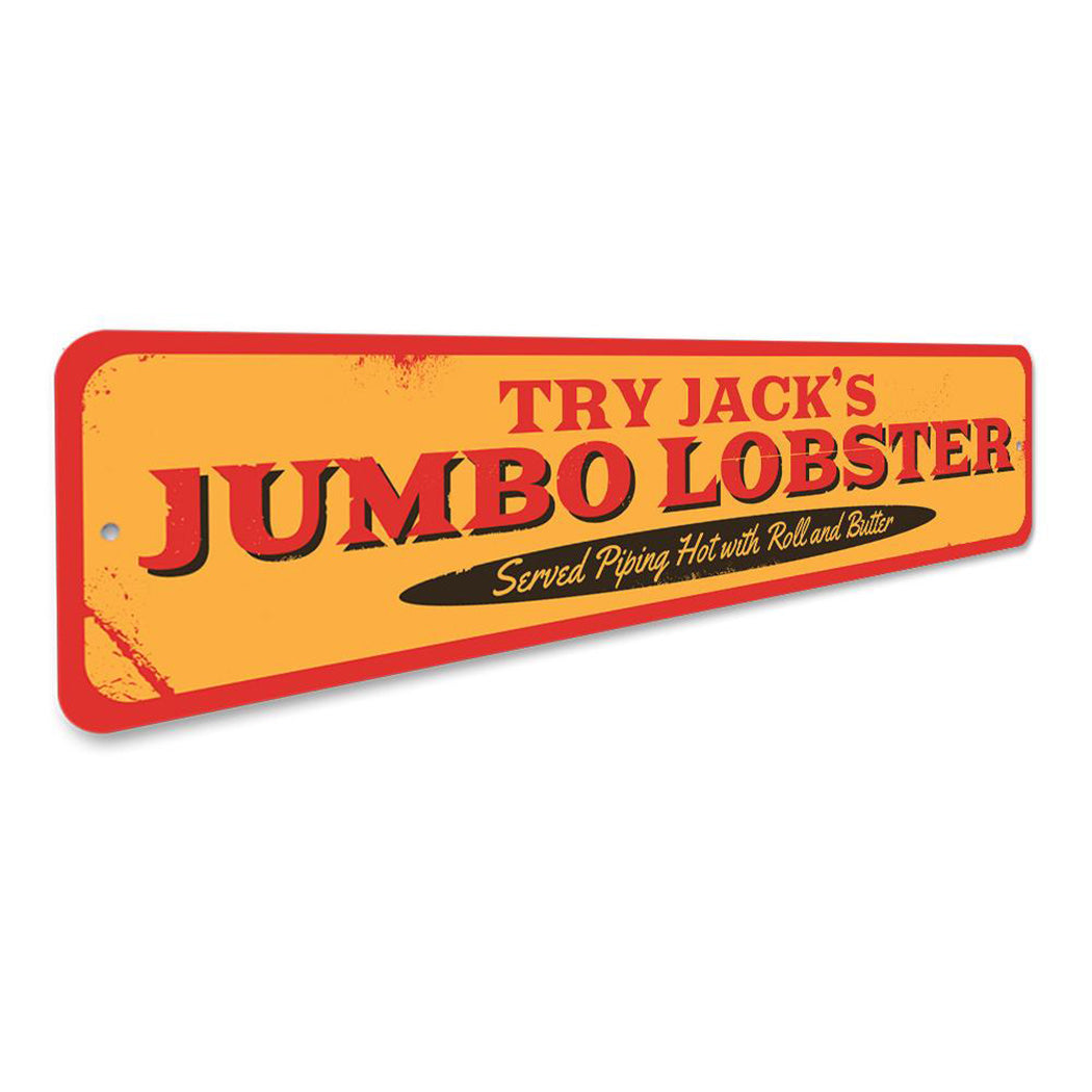 Jumbo Lobster Sign
