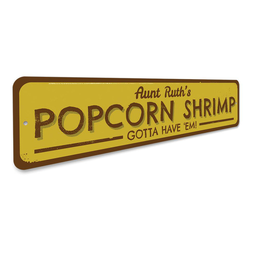 Popcorn Shrimp Sign