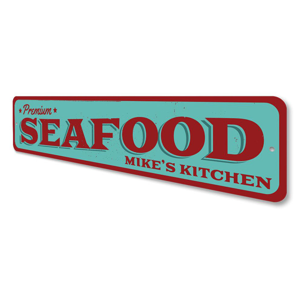 Premium Seafood Sign