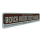 Beach House Restaurant Sign