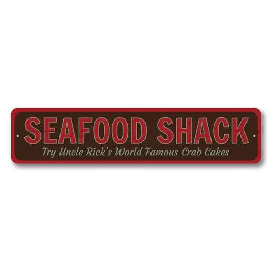 World Famous Seafood Shack Sign