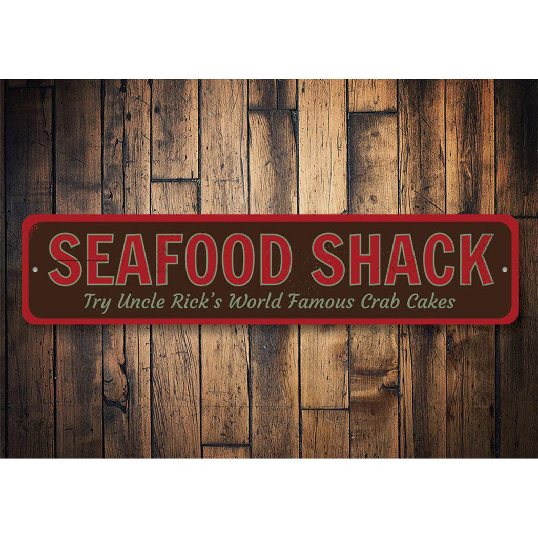 World Famous Seafood Shack Sign