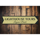Lighthouse Tours Sign