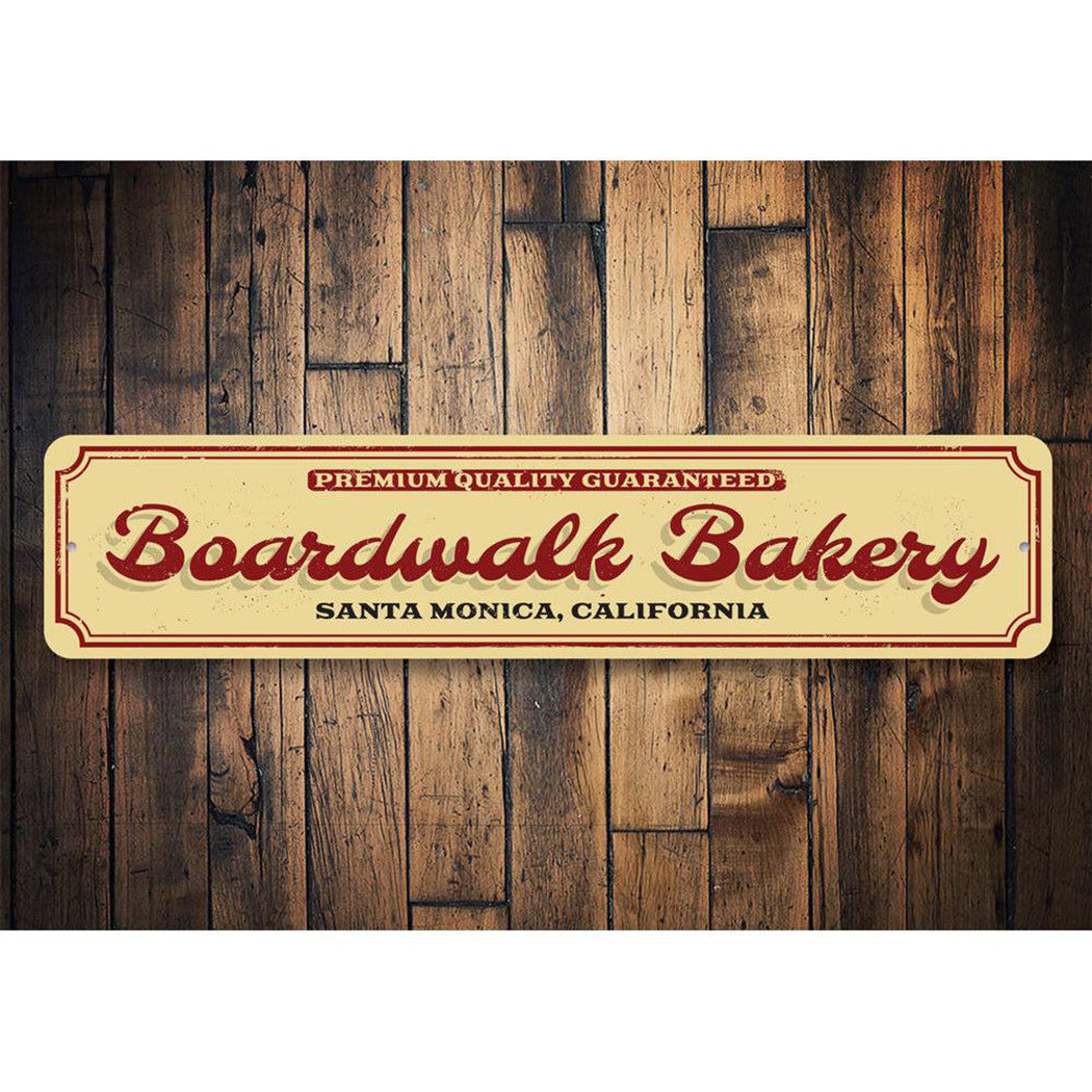 Boardwalk Bakery Sign