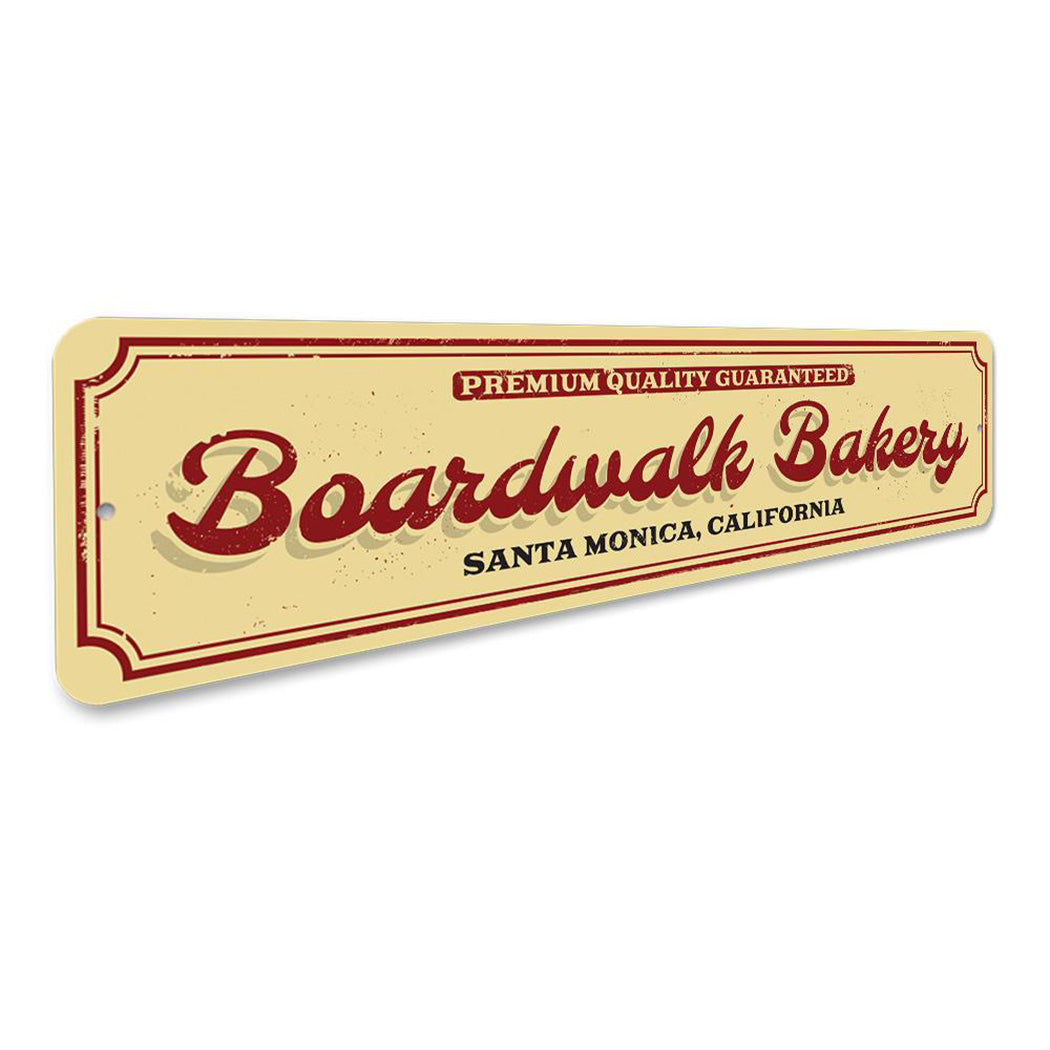 Boardwalk Bakery Sign