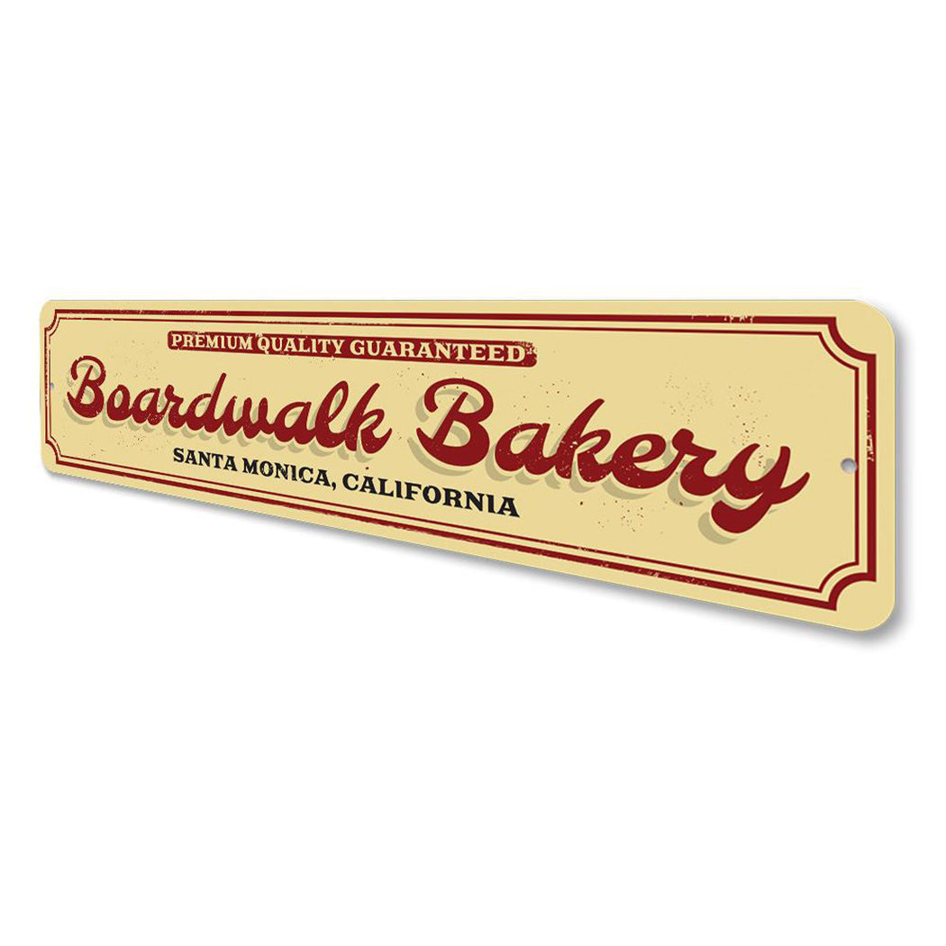 Boardwalk Bakery Sign