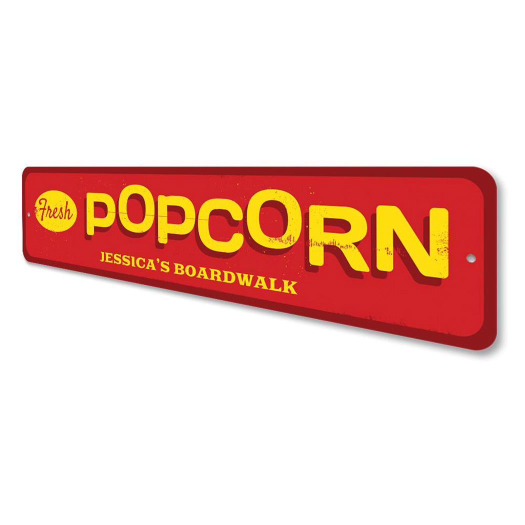 Fresh Popcorn Sign