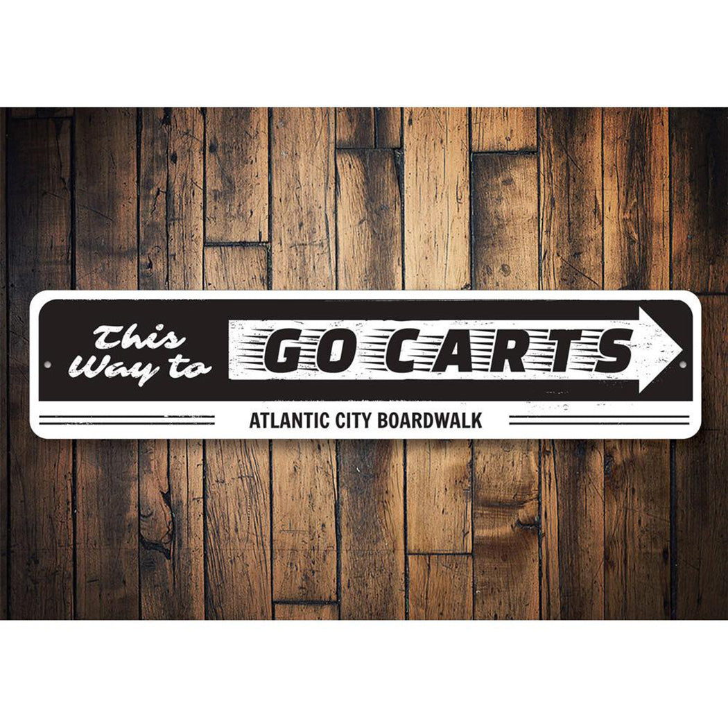 Go Cart Sign