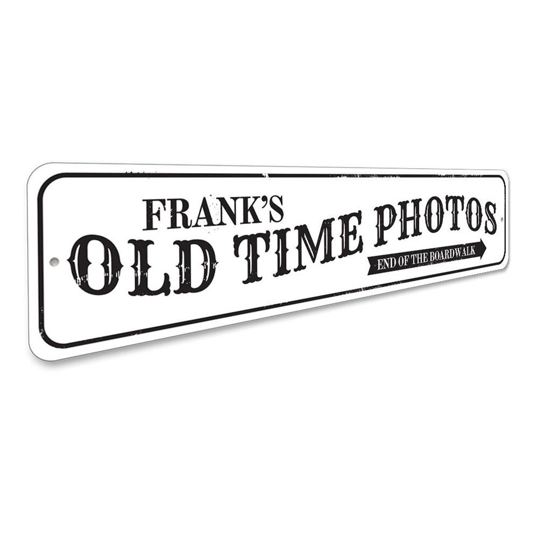 Old Time Photos Sign