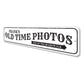 Old Time Photos Sign