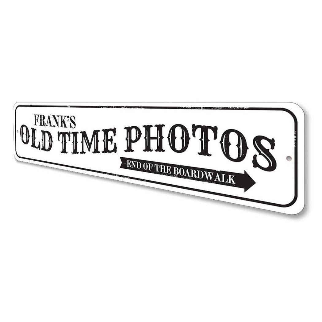 Old Time Photos Sign