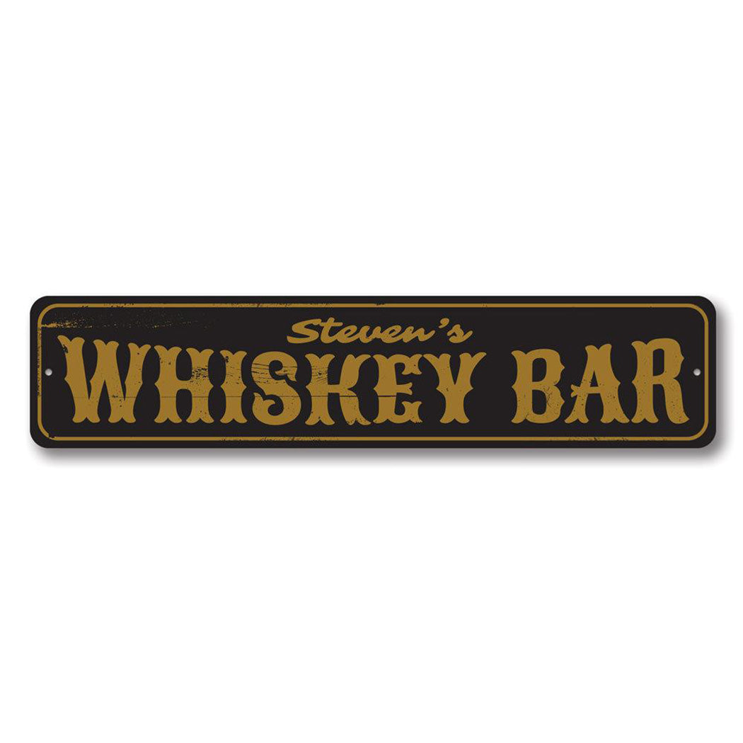 Whiskey Bar Sign