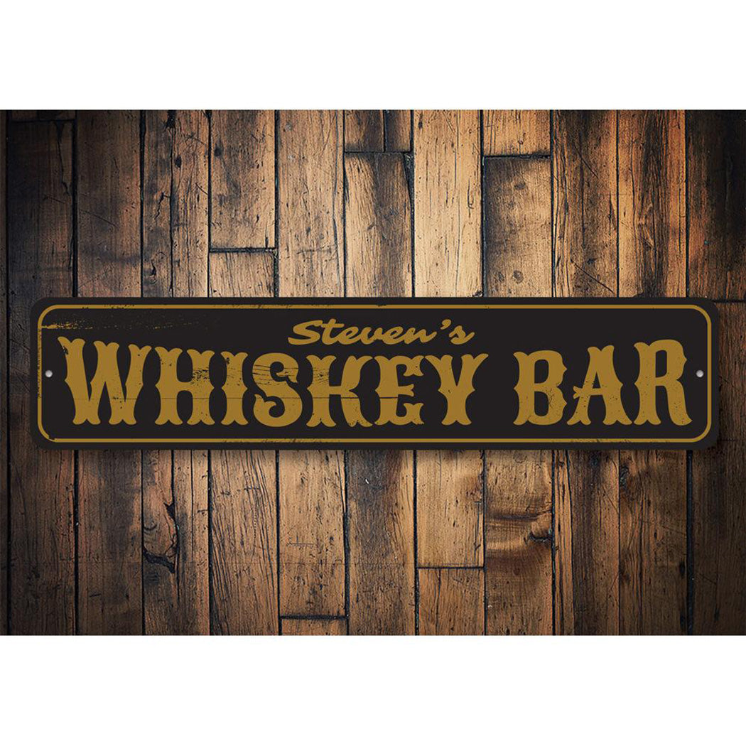 Whiskey Bar Sign