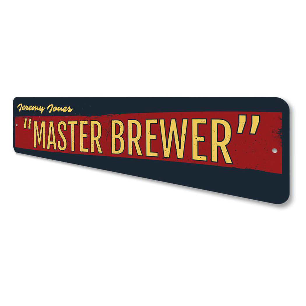 Master Brewer Sign