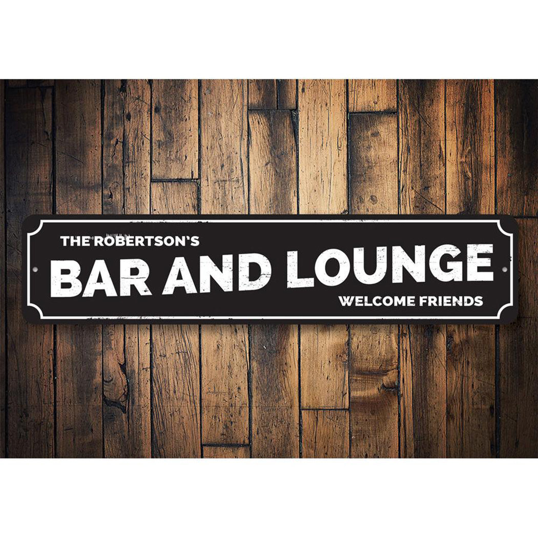 Bar and Lounge Sign