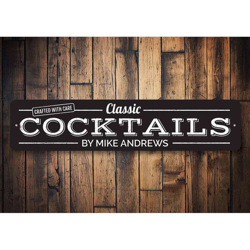 Classic Cocktails Sign