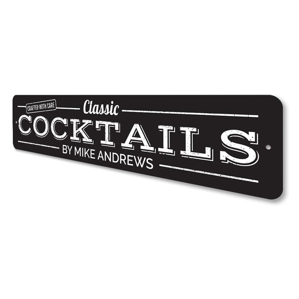Classic Cocktails Sign