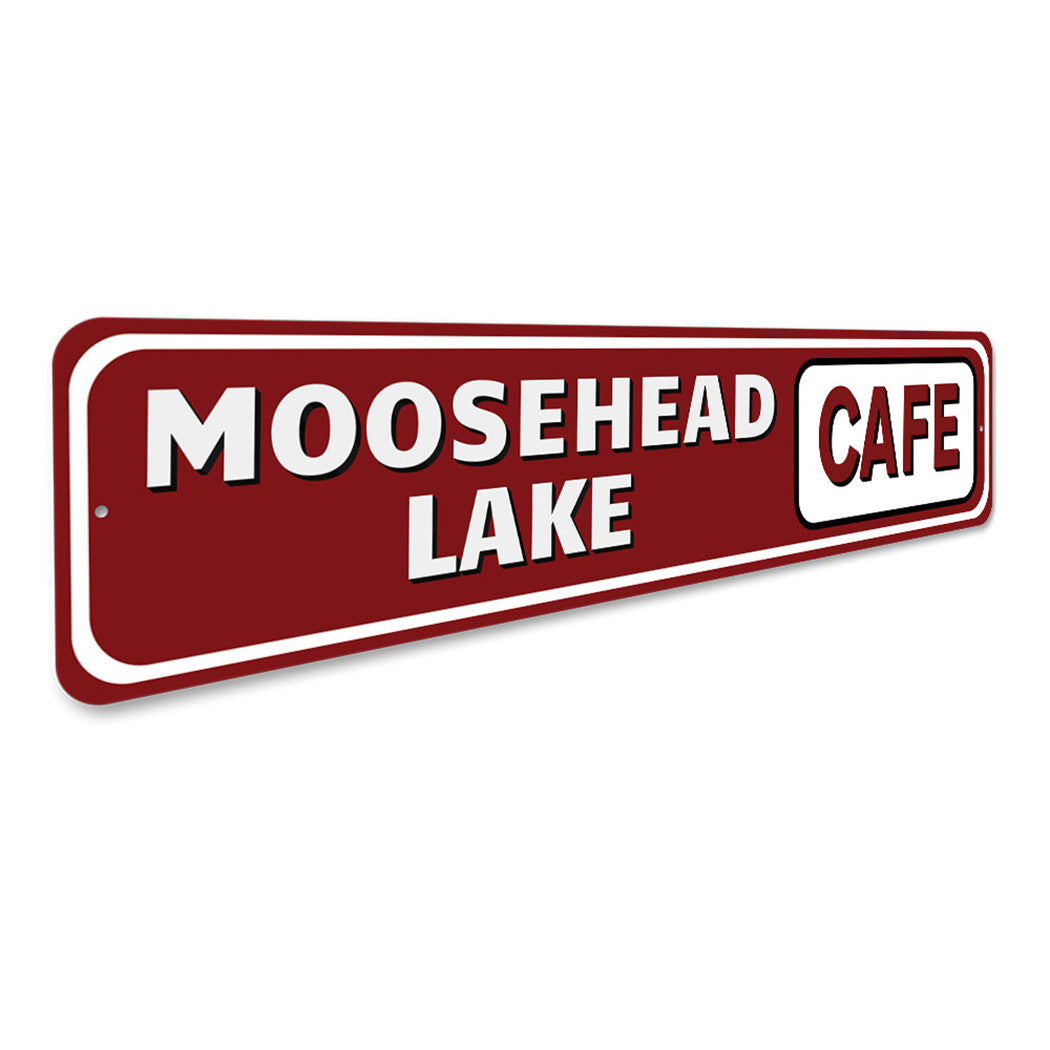 Lake Cafe Sign