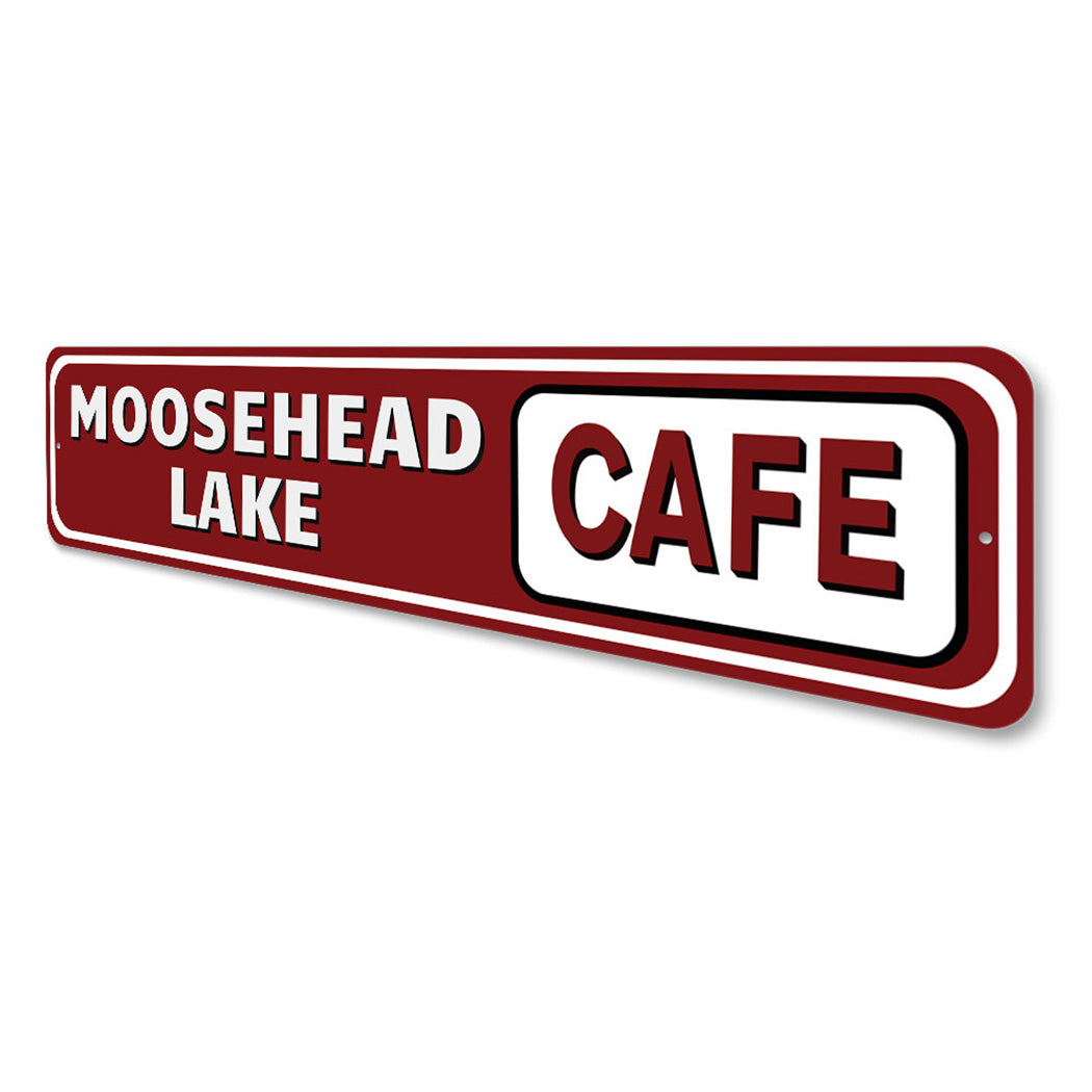 Lake Cafe Sign