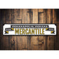 Mercantile Dry Goods Sign