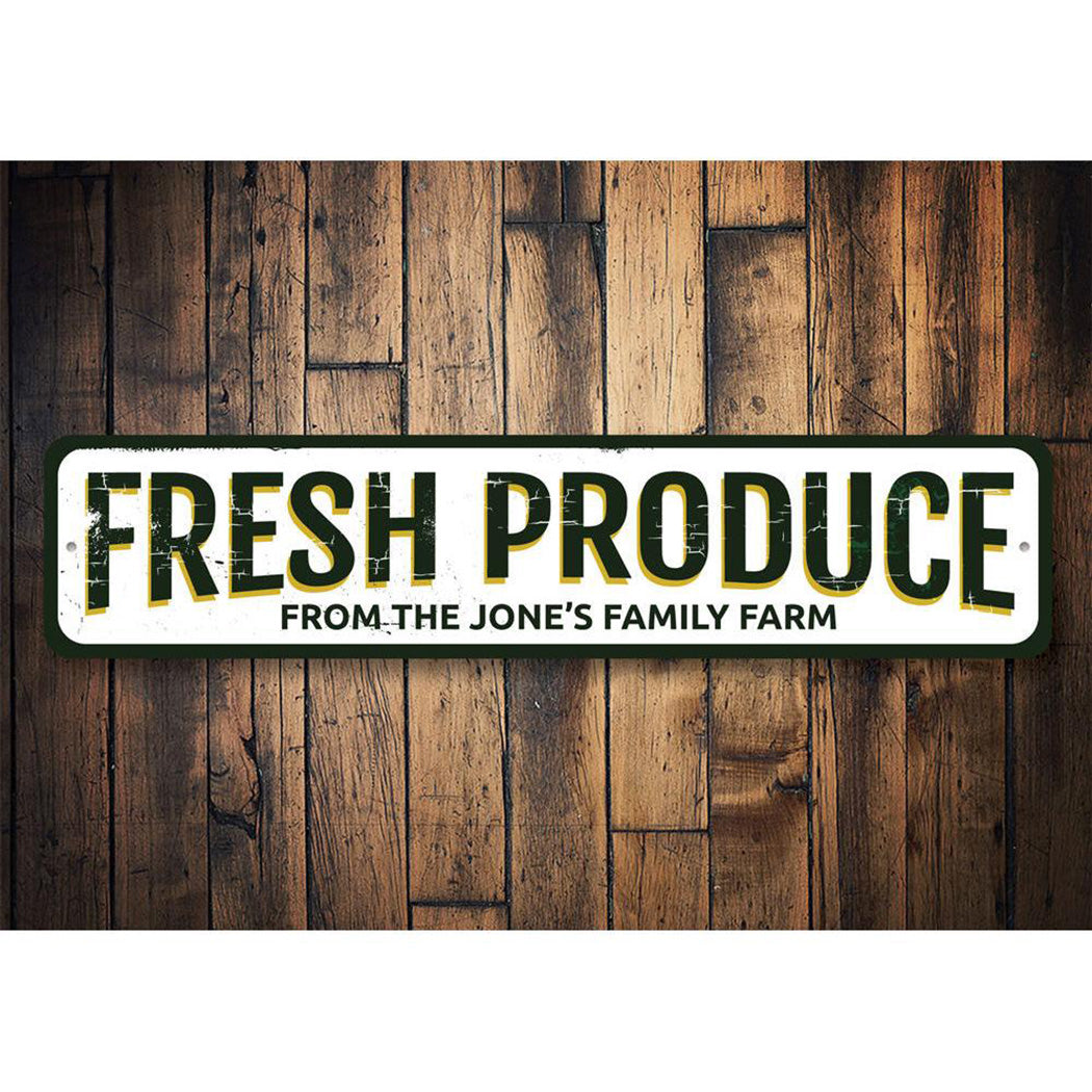 Fresh Produce Sign