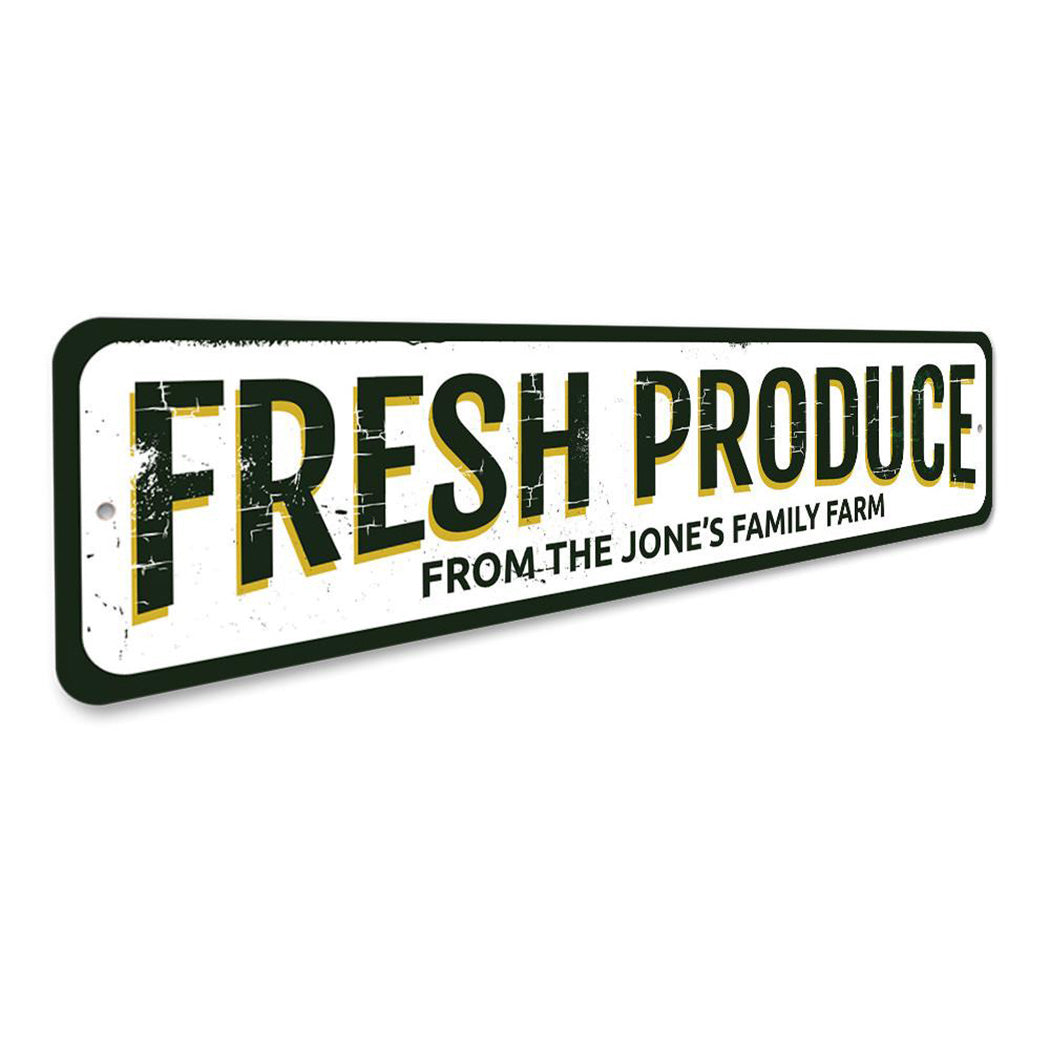 Fresh Produce Sign