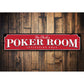 Poker Room Sign