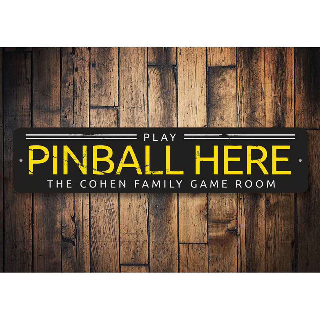 Pinball Sign