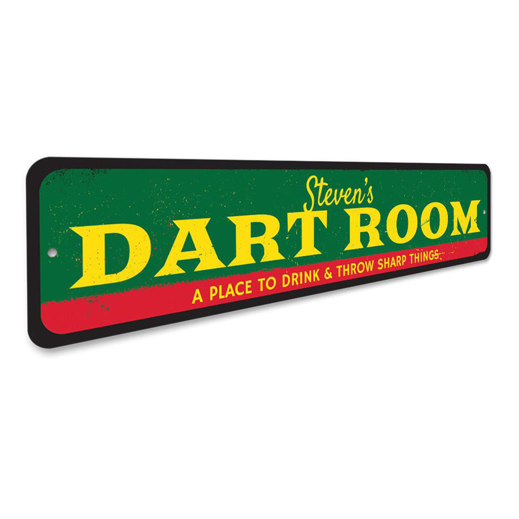 Dart Room Sign