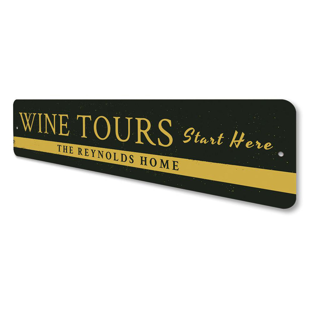 Wine Tours Sign