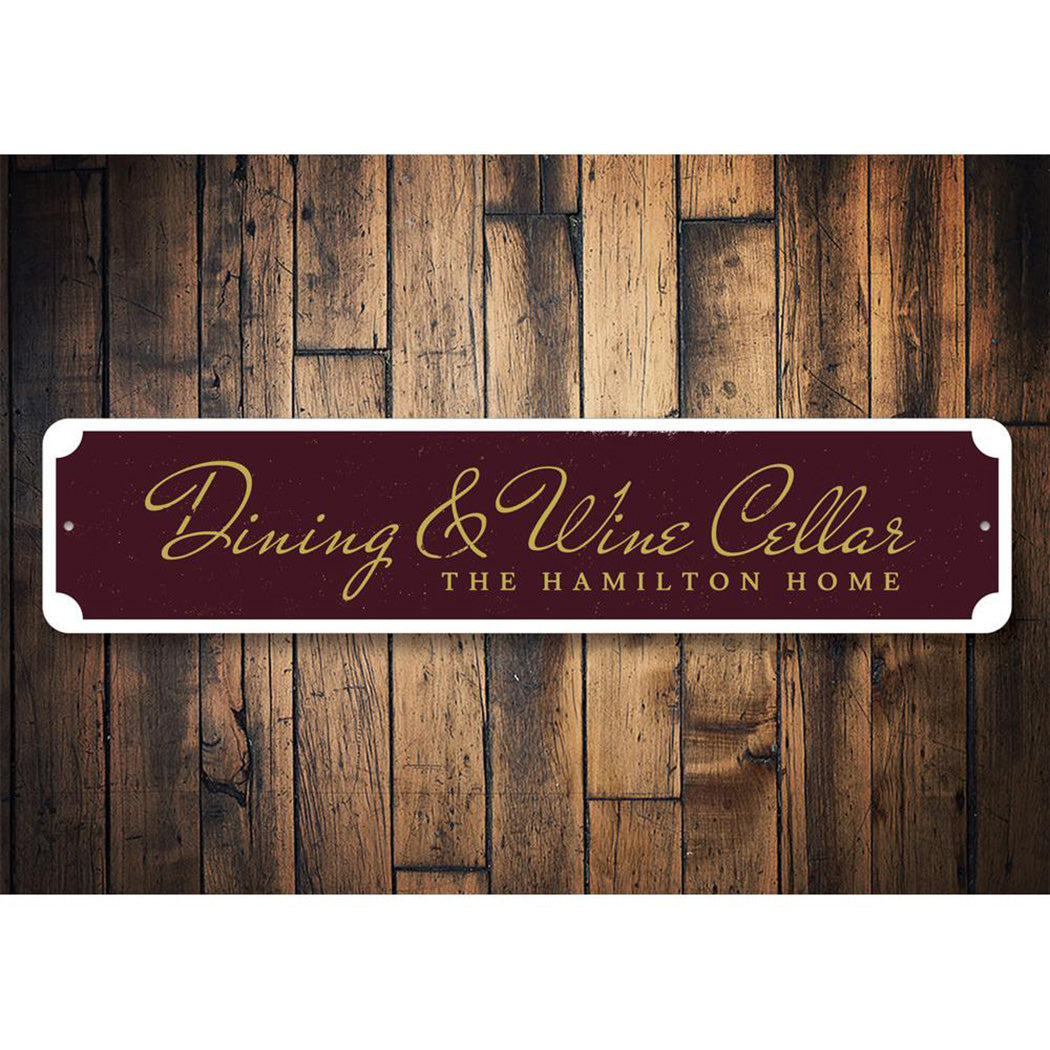 Wine & Dine Sign