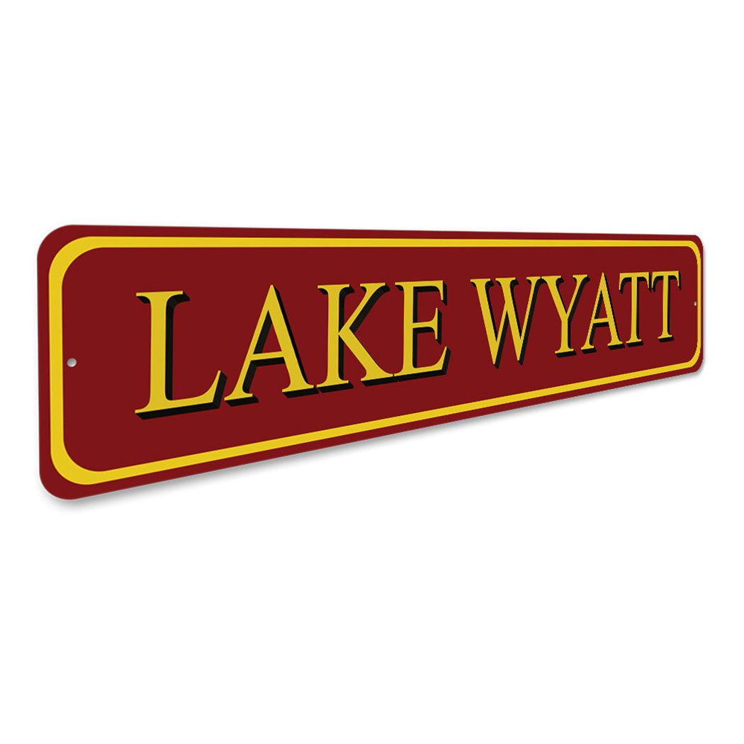 Lake House Door Sign