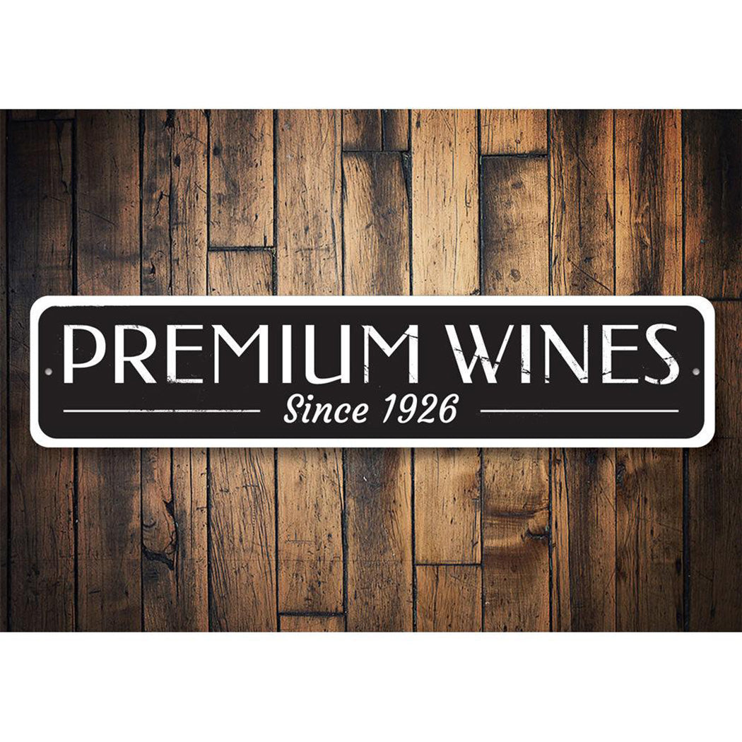 Premium Wines Sign
