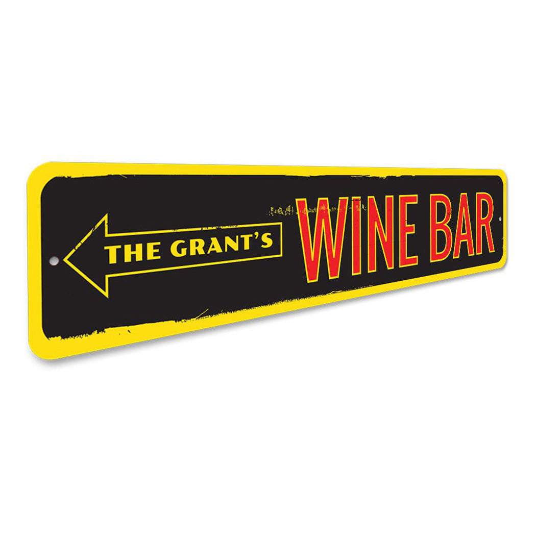 Family Wine Bar Sign